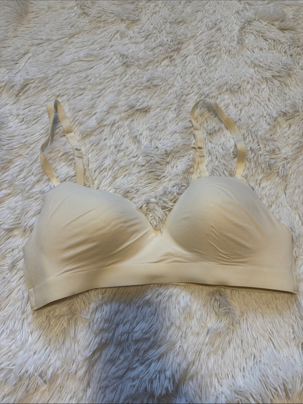 Soma Enbliss Luxe Wireless Lace J Hook Bra Size 36B